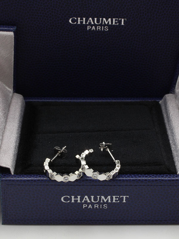 حلق شومية زركون كيرف لوقو حلق chaumet