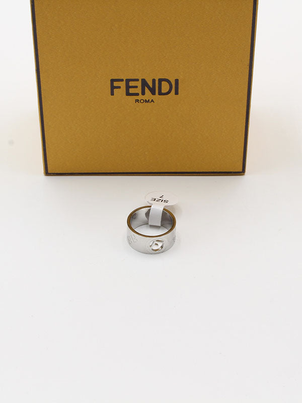 دبلة فندي عريضه خواتم fendi  