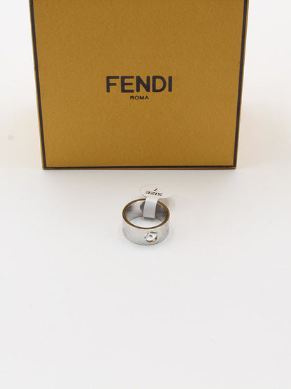 دبلة فندي عريضه خواتم fendi  