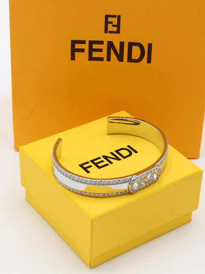 اساور فندي بانقل اوبن سايز اسواره fendi