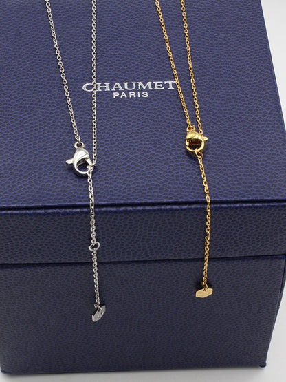 سلسال شومية زركون ناعم سلسال chaumet