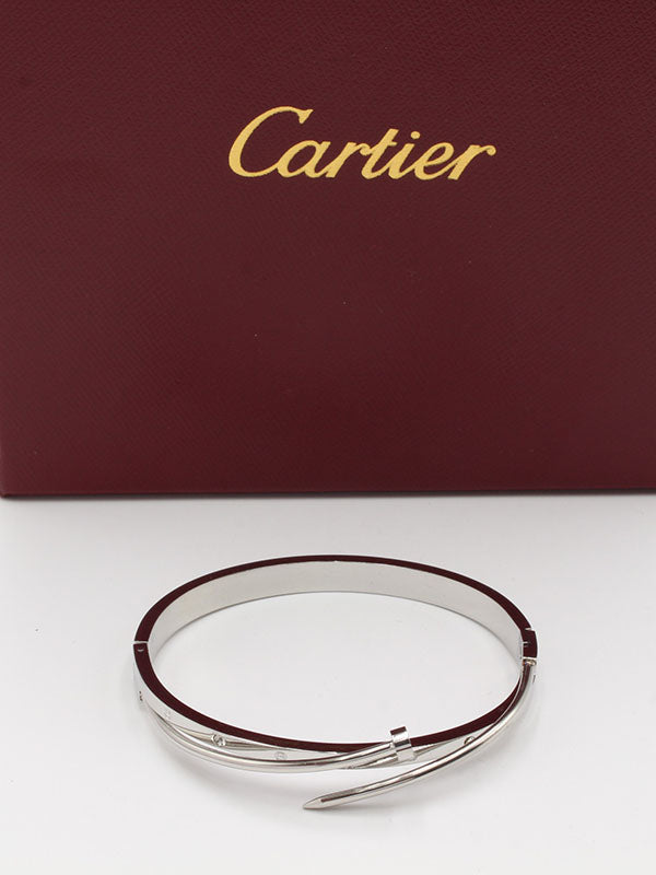 اساور كارتير بانقل كرستال اسواره CARTIER فضي