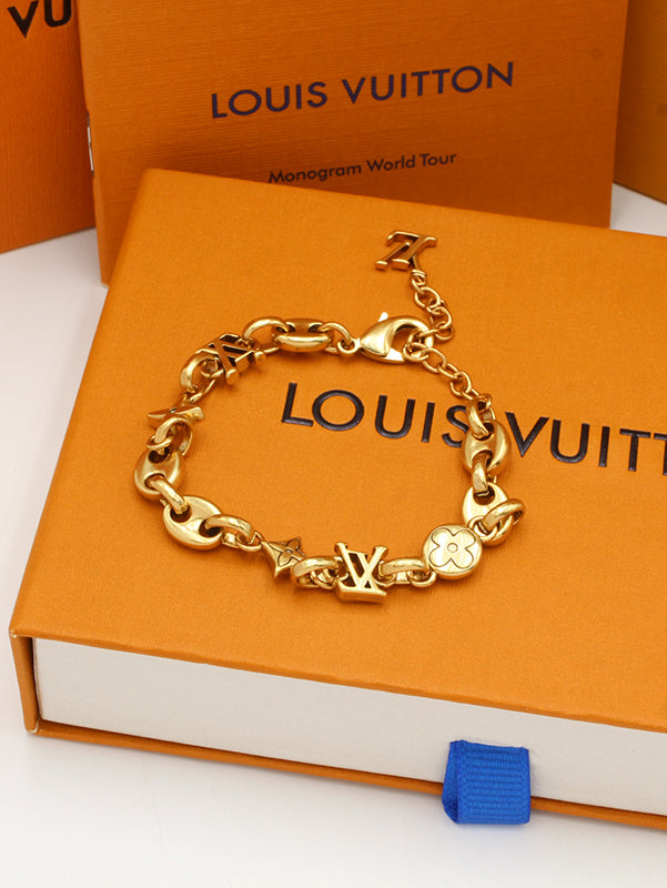 اساور لويس فيتون ذهبيه اسواره louis vuitton