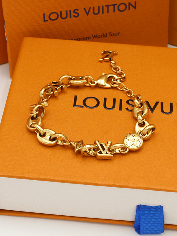 اساور لويس فيتون ذهبيه اسواره louis vuitton