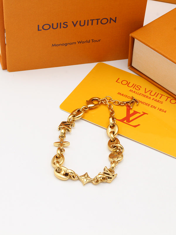 اساور لويس فيتون ذهبيه اسواره louis vuitton