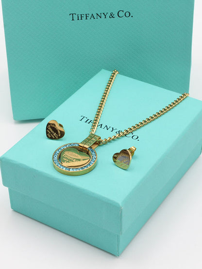 طقم تيفاني هارت بيق شاين اطقم tiffany