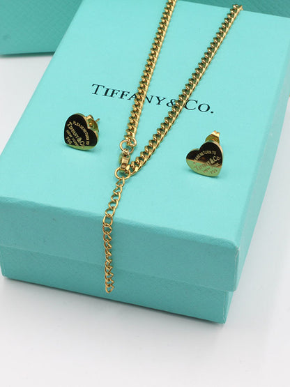 طقم تيفاني هارت بيق شاين اطقم tiffany