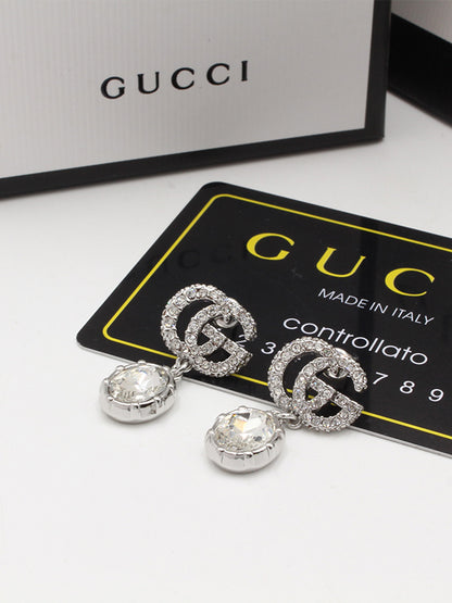 حلق قوتشي زركون انتيك حلق gucci