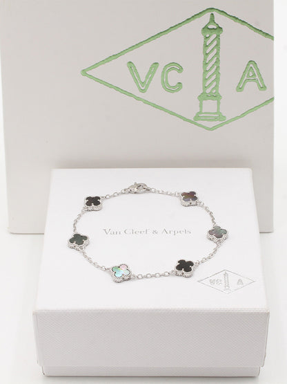 اسواره فان كليف 5 ورود ميني ماستر اسواره van cleef رمادي فضي