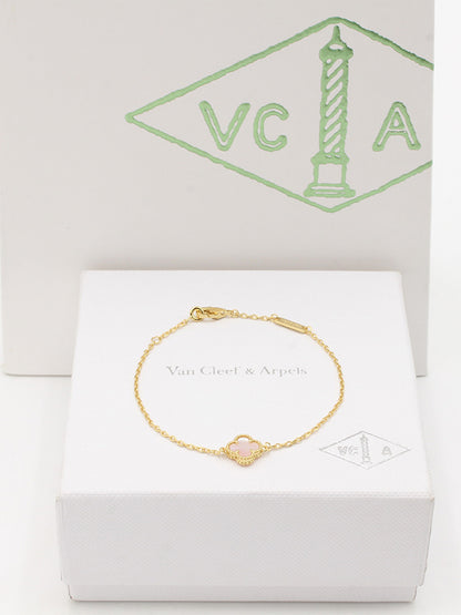 اسواره فان كليف ميني ماستر اسواره van cleef بينك ذهبي