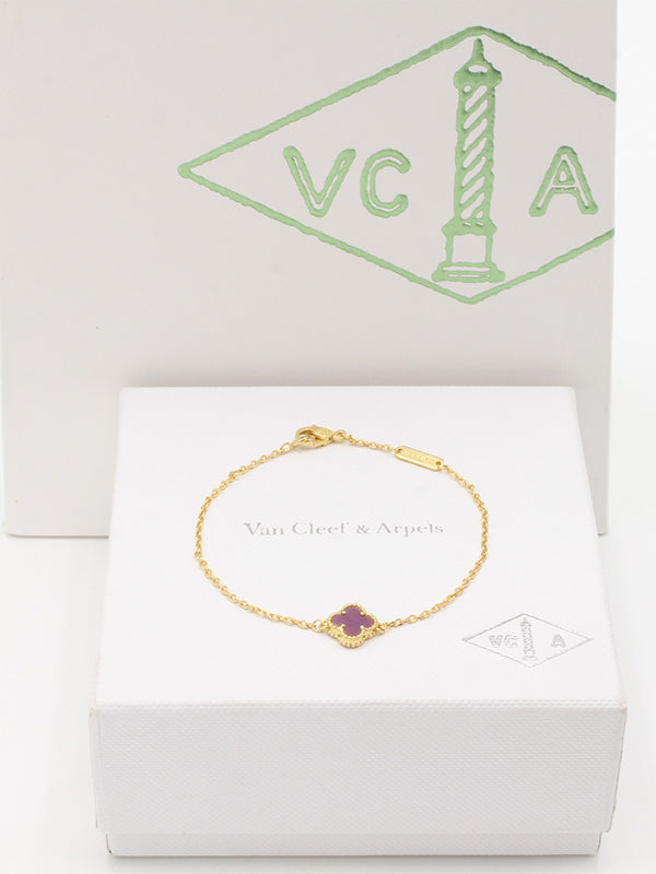 اسواره فان كليف ميني ماستر اسواره van cleef فوشي ذهبي