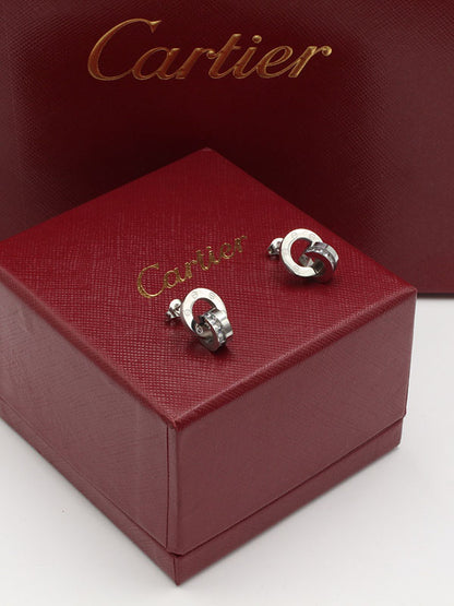 حلق كارتير لوف دبل سيركل حلق CARTIER