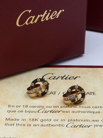 حلق كارتير لوف دبل سيركل حلق CARTIER