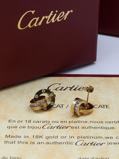 حلق كارتير لوف دبل سيركل حلق CARTIER