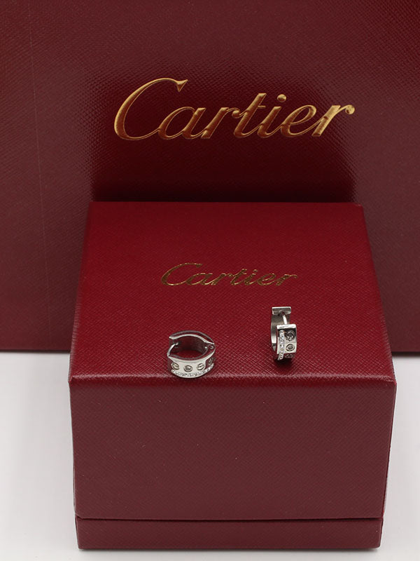 حلق كارتير لوف كبس صغير سيركل حلق CARTIER