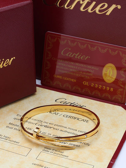 اسواره كارتير ناعمه مسمار بانقل اسواره CARTIER ذهبي