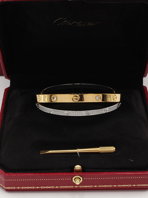 اسواره كارتير دبل بانقل زركون مكس كلر لوقو اسواره CARTIER