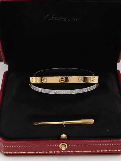 اسواره كارتير دبل بانقل زركون مكس كلر لوقو اسواره CARTIER