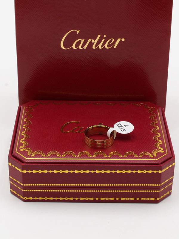 خاتم كارتير ثري لاينز لوقو خواتم CARTIER  