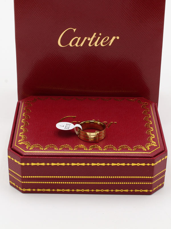 خاتم كارتير ثري لاينز لوقو خواتم CARTIER  