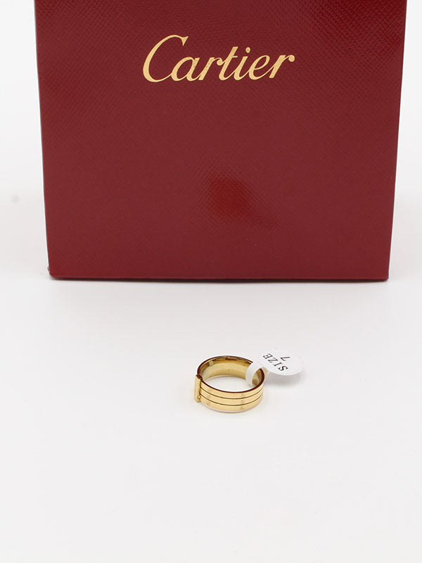 خاتم كارتير ثري لاينز لوقو خواتم CARTIER  