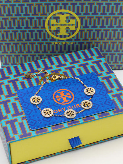 اساور توري بورش زركون صغير اسواره tory burch