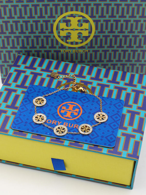 اساور توري بورش زركون صغير اسواره tory burch