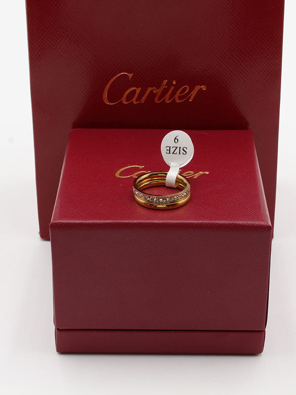 خاتم كارتير توينز كيرف زركون خواتم CARTIER  