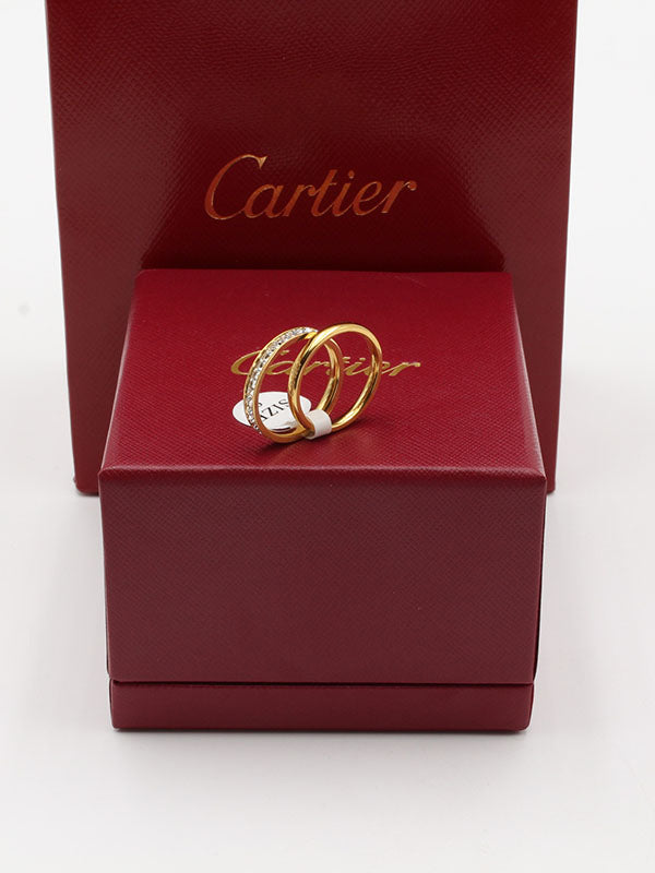 خاتم كارتير توينز كيرف زركون خواتم CARTIER  