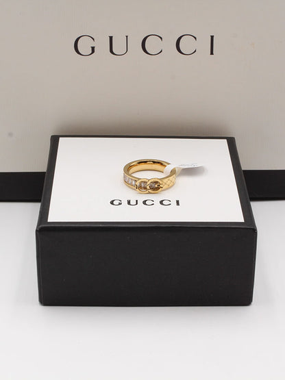 خاتم قوتشي زركون لوقو خواتم gucci  