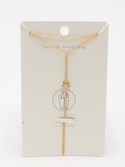 اسواره كف زركون 689 اسواره Swarovski ذهبي