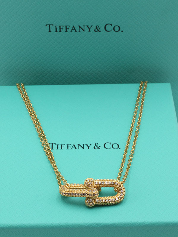 سلسال تيفاني زركون سلسال tiffany ذهبي