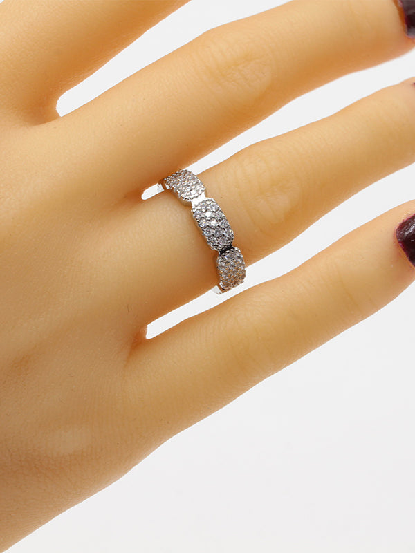 خاتم اي بي ام فل زركون لوقو خواتم APM