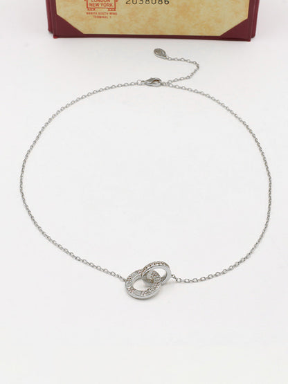 سلسال كارتير بيق سيركلز لوقو سلسال CARTIER فضي