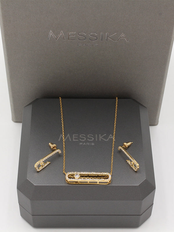 طقم ميسيكا 2 قطع ناعم اطقم messika