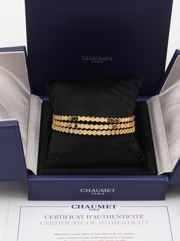 اساور شومية 3 قطع ملونه مقاس 17 اسواره chaumet