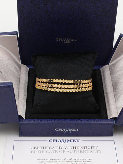 اساور شومية 3 قطع ملونه مقاس 17 اسواره chaumet