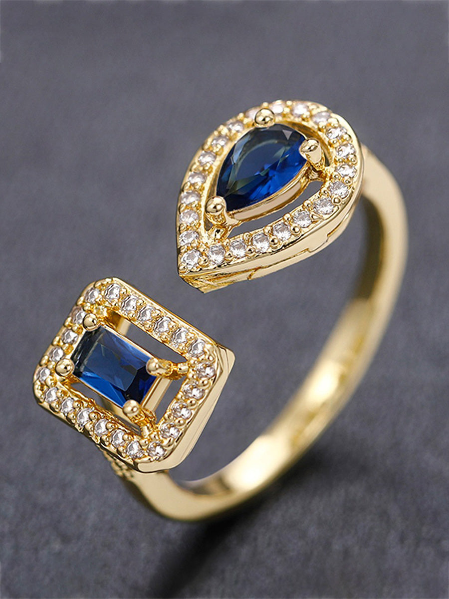 خاتم ميسيكا زركون ملتي ستون  - Jewel