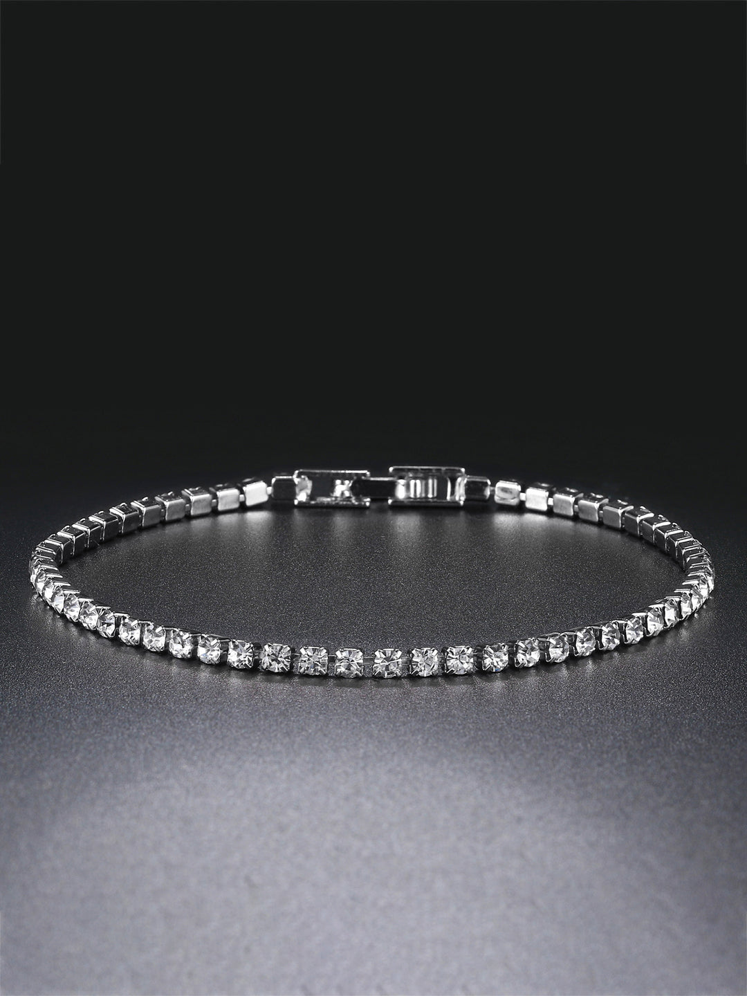 اسواره تنس 2.5 mm فضي / 17 - Jewel