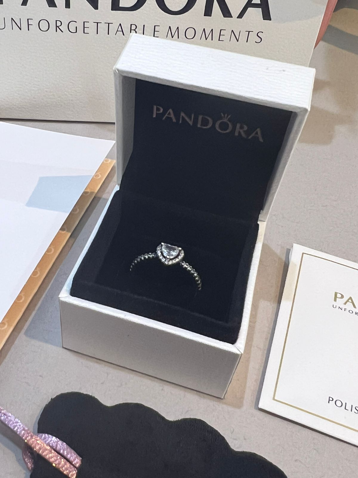 خاتم باندورا Pandora خواتم Jewel فضي 5 