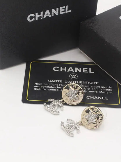حلق شانيل انتيك مدور 650 حلق chanel
