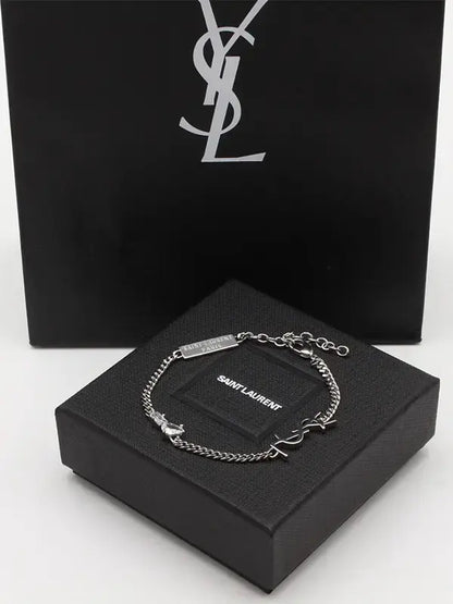 اسوارة ايف سان لوران زركون لوقو اسواره ysl