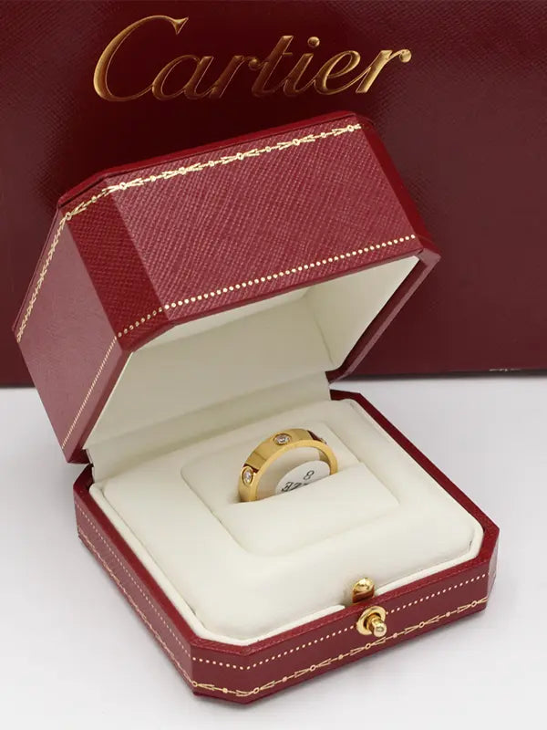 خاتم كارتير لوف فل زركون لوقو خواتم CARTIER