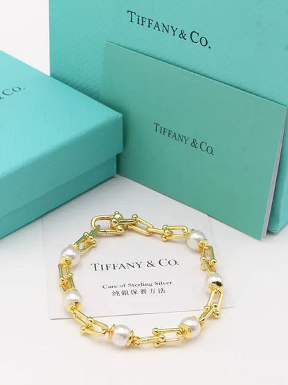 اساور تيفاني ماستر بيرل 915 اسواره tiffany ذهبي