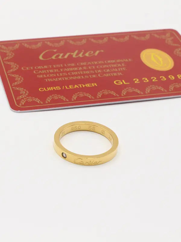 خاتم كارتير النحيف لوقو slim خواتم CARTIER
