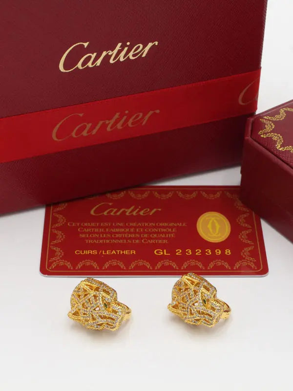 حلق كاتير تايقر فيس زركون نيو ماستر حلق CARTIER