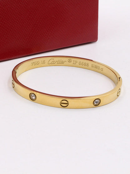 اساور كارتير زركون لوقو اسواره CARTIER ذهبي 14