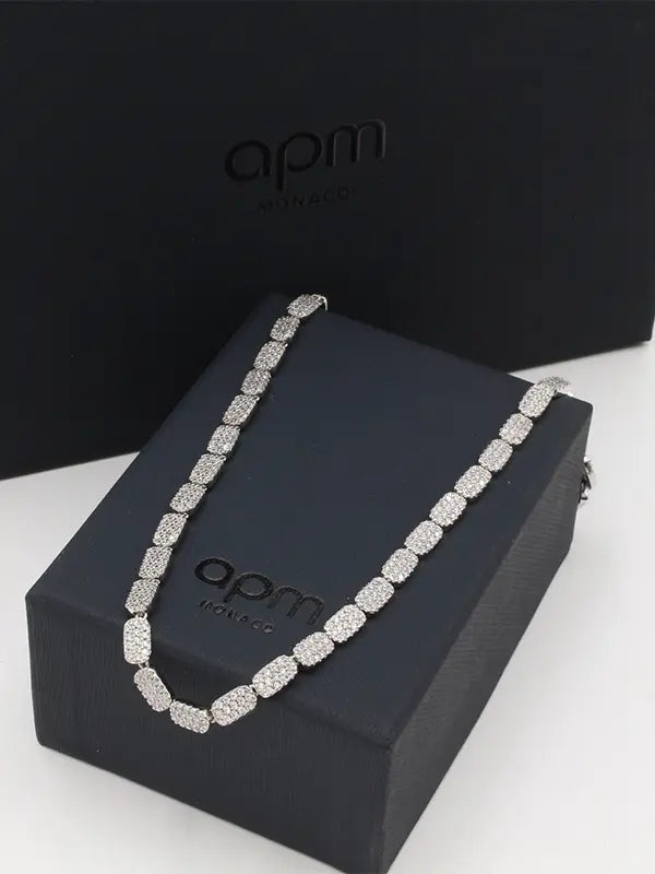 سلسال اي بي ام فل زركون لوقو سلسال APM