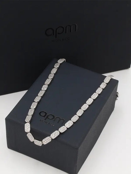 سلسال اي بي ام فل زركون لوقو سلسال APM