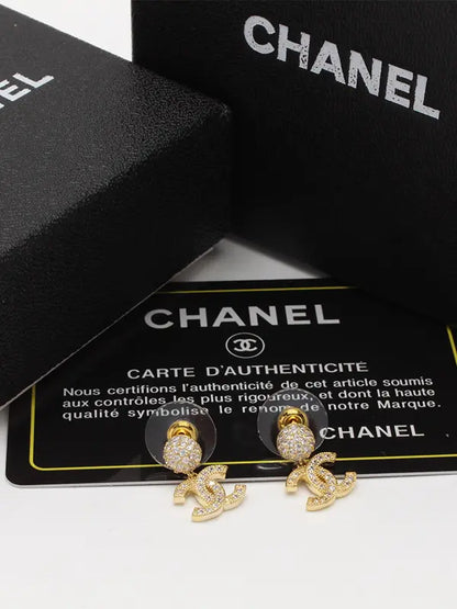 حلق شانيل 563 حلق chanel